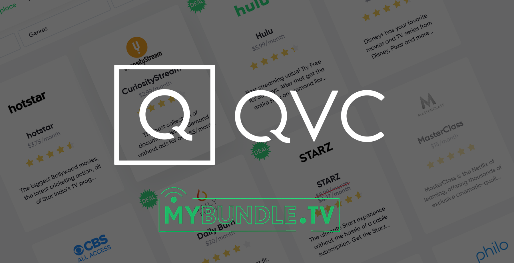 QVC Free AdSupported Service & Features MyBundle
