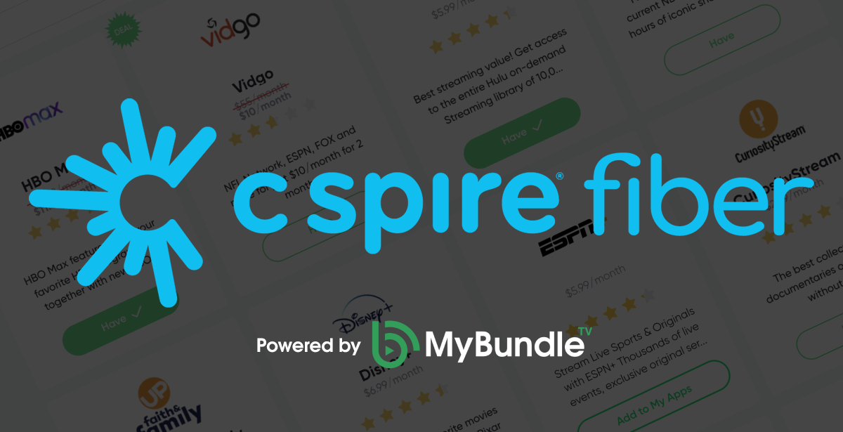 Find Your Streaming Service with Cspire MyBundle